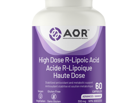 AOR High Dose R-lipoic Acid Fashion