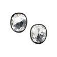 Jackie Kennedy Onassis Crystal Headlight Earrings Sale