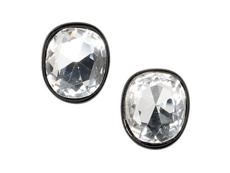 Jackie Kennedy Onassis Crystal Headlight Earrings Sale