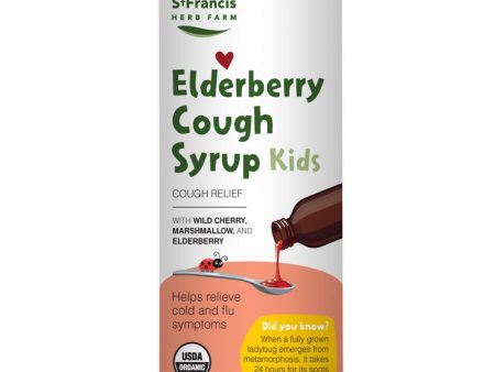 St Francis Herb Farm Elderberry Cough Syrup Kids Sale