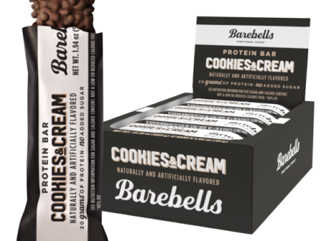 Barebells Cookies & Cream Protein Bars For Sale