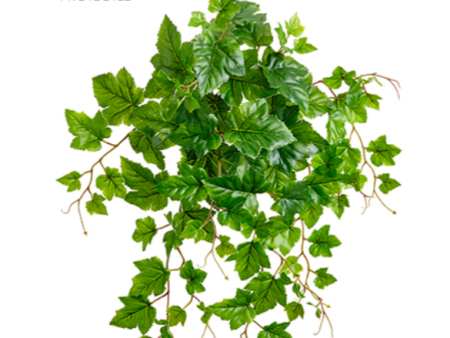 19  UV Protected PVC Grape Leaf Bush ( PBG182-GR ) Sale