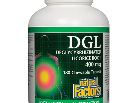 DGL Deglycyrrhizinated Licorice Root 400 mg Chewable Tablets Online now