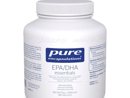 Pure Encapsulations - EPA DHA essentiels - 180 gél. Cheap