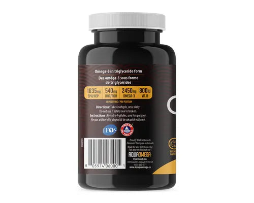 AquaOmega  3X Extra Strength Omega3 EPA 2452mg Online now