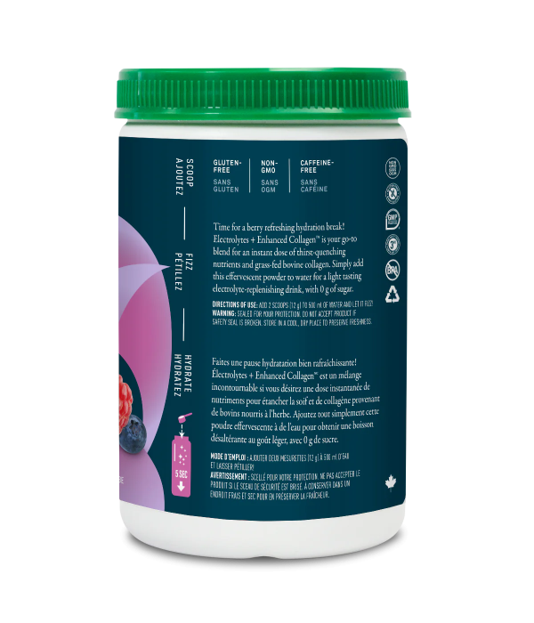 Organika® Electrolytes + Enhanced Collagen - Wild Berry Hot on Sale