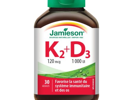 Jamieson Vitamin K2 120 Mcg + D3 1000 IU Online