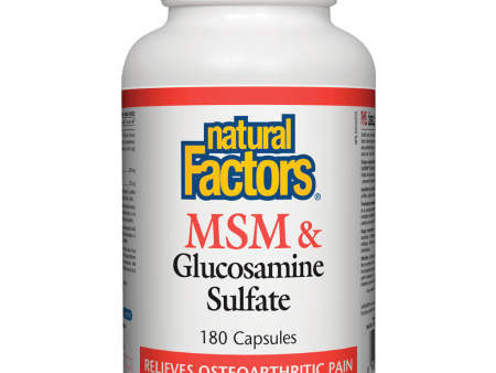 MSM & Glucosamine Sulfate Capsules Supply