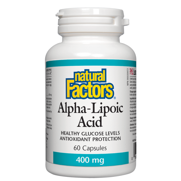 Alpha-Lipoic Acid    400 mg Capsules Supply