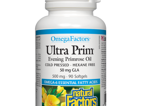 Ultra Prim Evening Primrose Oil 500 mg, OmegaFactors® Softgels For Discount