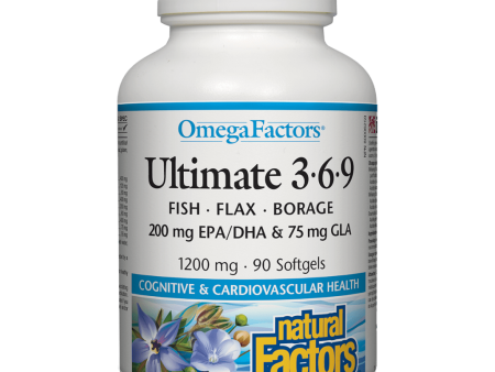 Ultimate 3•6•9 1200 mg, OmegaFactors® Softgels For Sale