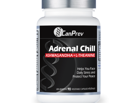 Canprev Adrenal Chill for Men with Ashwagandha and L-Theanine Vegetable Capsules Online Sale