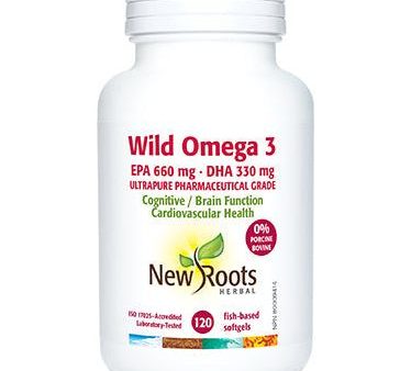 New Roots Wild Omega 3 EPA 660 mg DHA 330 mg Cheap