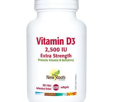 New Roots Vitamin D3 2,500 IU Extra Strength Cheap