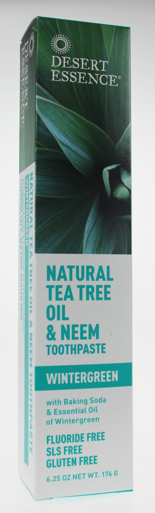 Desert Essence Tea Tree Oil & Neem Toothpaste - Wintergreen Online now