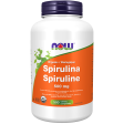 NOW® Supplements Organic Spirulina 500mg For Cheap