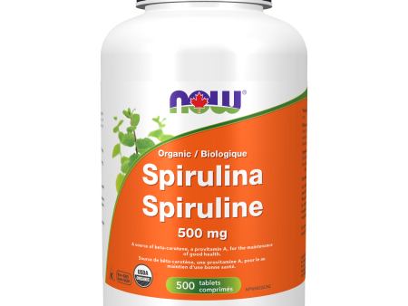 NOW® Supplements Organic Spirulina 500mg For Cheap