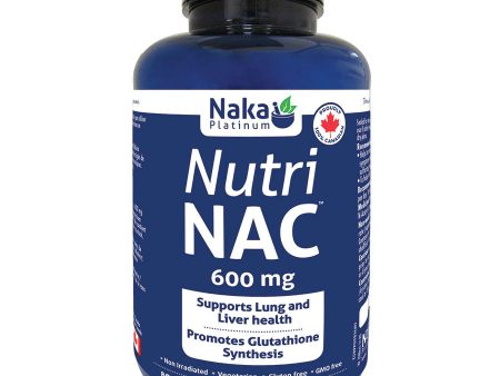 Naka Platinum Nutri N-Acetyl-L-Cysteine 600 mg vegetable capsules Online Hot Sale