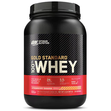 Optimum Nutrition Gold Standard 100% Whey Strawberry Banana For Cheap