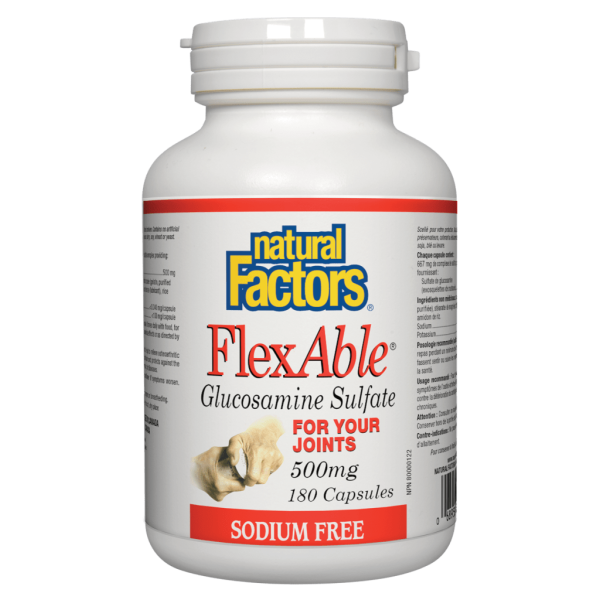 FlexAble® Glucosamine Sulfate  500 mg Capsules For Cheap