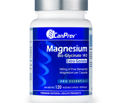 Canprev Magnesium Bisglycinate, Extra gentle Vegetarian Capsules For Cheap