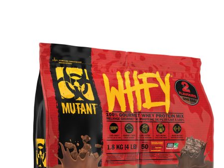 Mutant Whey Protein 2 Flavors: Triple Chocolate  Chocolate Fudge Brownie Sale