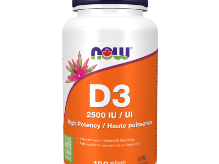 NOW® Supplements Vit D-3 2,500 IU For Cheap