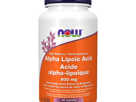 NOW® Supplements Alpha Lipoic Acid 600mg Online Sale