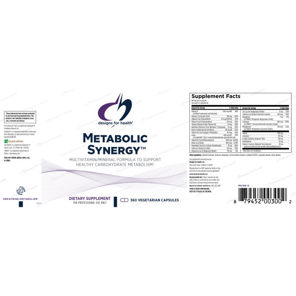 Metabolic Synergy Discount