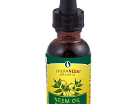 Neem Oil Organic Cold Pressed 1 fl oz Online now