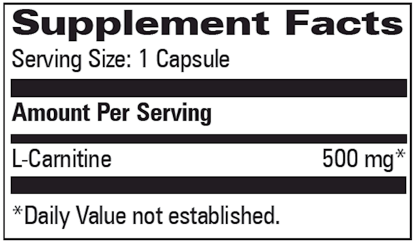 L-Carnitine 500 Online