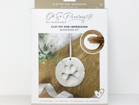 Oh So Precious Pet Paw Clay Moulding Kit Online Sale