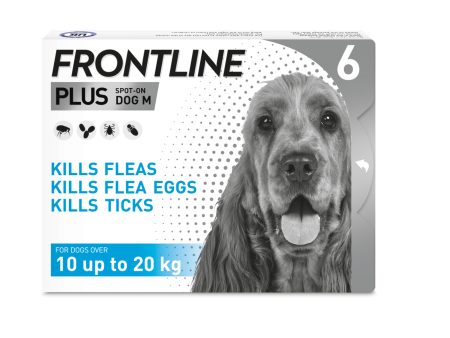 Frontline Plus for Medium Dogs x6 Hot on Sale