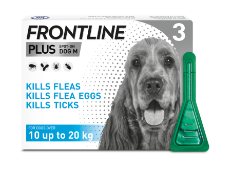 Frontline Plus for Medium Dogs x3 Discount