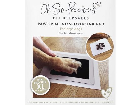 Oh So Precious Paw Print Non-Toxic Ink Pad For Larger Paws For Sale