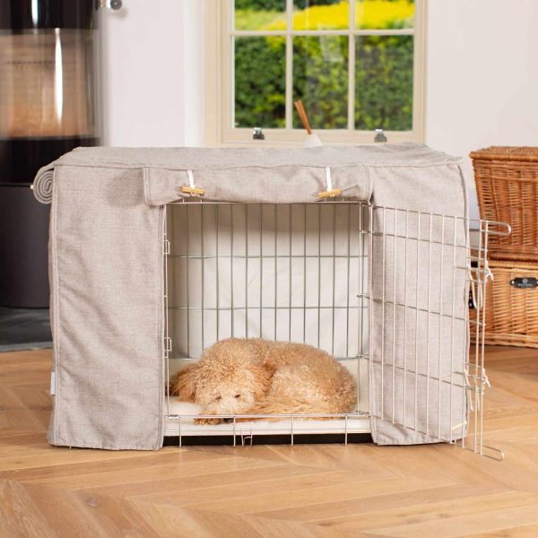 Dog Crate with Crate Cover in Inchmurrin Ground by Lords & Labradors Supply