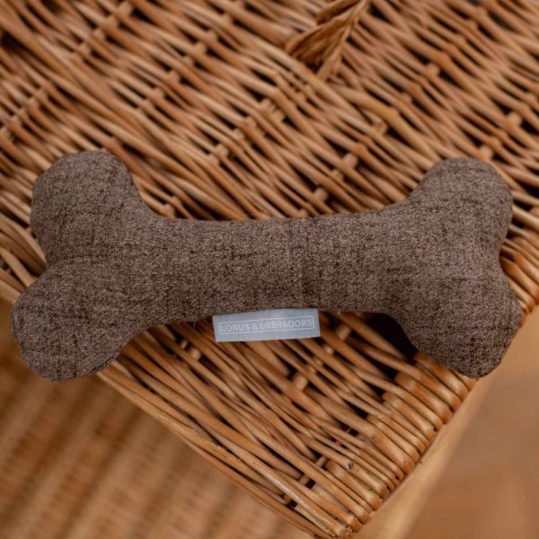 Bone Dog Toy In Inchmurrin Umber by Lords & Labradors Online now