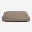 Dog Cushion With Removable Cover in Rhino Tough Camel Faux Leather by Lords & Labradors Online Sale