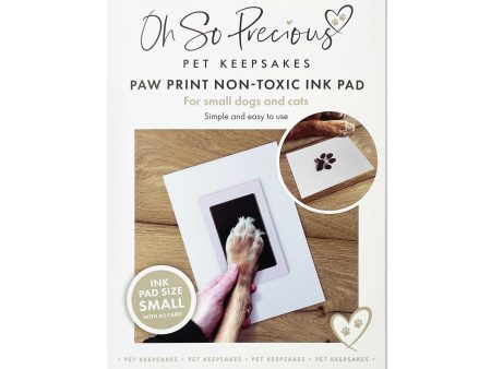 Oh So Precious Paw Print Non-Toxic Ink Pad For Small Paws on Sale