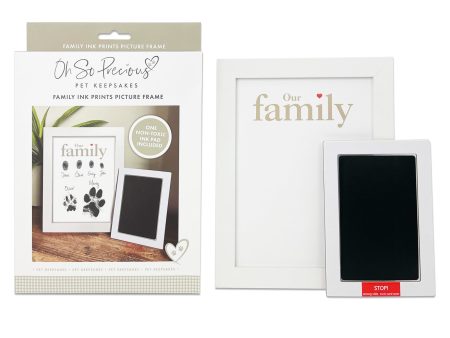 Oh So Precious Family Ink Prints Picture Frame Online Sale