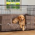 Dog Crate Bumper in Inchmurrin Umber by Lords & Labradors on Sale