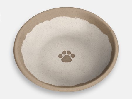 Farmhouse Rustic Paw Cat Saucer Sale