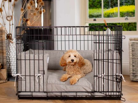 Dog Crate with Cushion & Bumper in Inchmurrin Ground by Lords & Labradors Online Sale