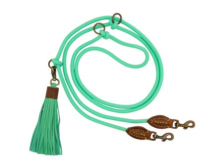 Jade Extra Long Dog Lead by DWAM Online