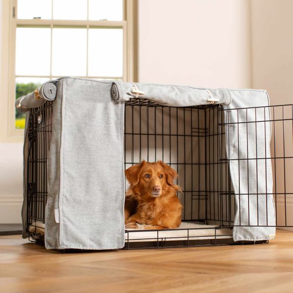 Dog Crate Cover In Inchmurrin Iceberg by Lords & Labradors Hot on Sale