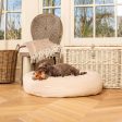 Donut Bed With Removable Covers in Savanna Oatmeal by Lords & Labradors Online now