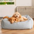 Box Bed With Removable Covers In Inchmurrin Iceberg by Lords & Labradors Online