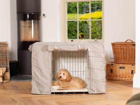 Dog Crate with Crate Cover in Inchmurrin Ground by Lords & Labradors Supply