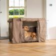 Dog Crate Set In Inchmurrin Umber by Lords & Labradors Cheap