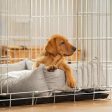 Cosy & Calming Puppy Crate Bed With Removable Covers In Inchmurrin Ground by Lords & Labradors For Sale